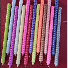 ΛΑΜΠΑΔΑ ΣΤΡΟΓΓΥΛΗ ΣΤΡΙΦΤΗ  Ν01   ΔΙΑΣΤΑΣΕΙΣ 2 Χ 33 cm, 85gr ±5%e